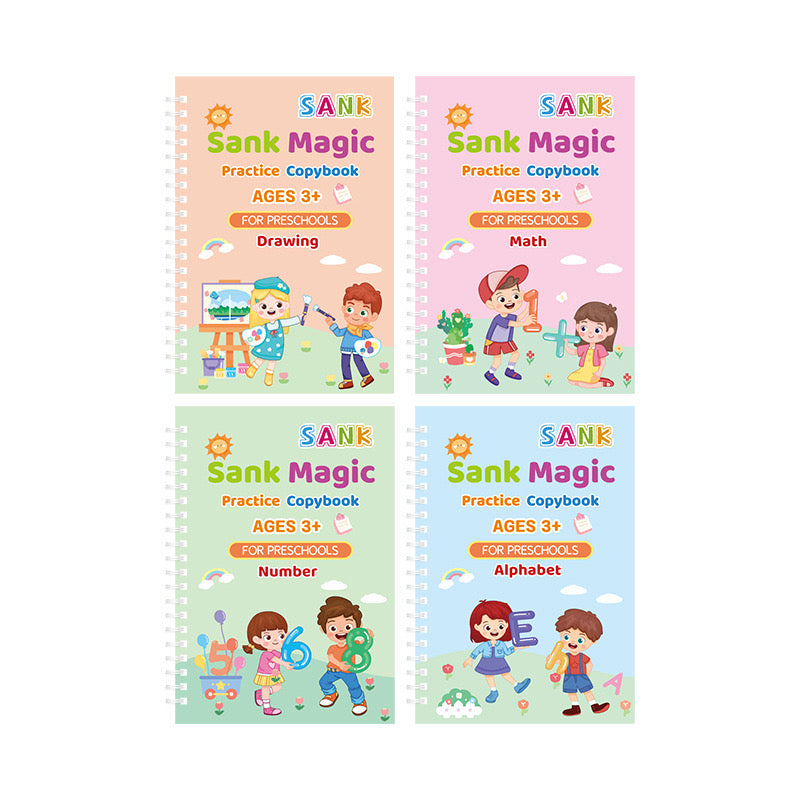 Magic Handwriting Book: Help Children Easily Master Writing Skills