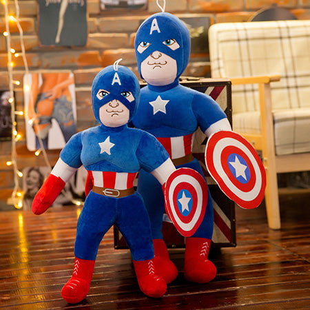 Captain America Plush Toy: The Hero’s Companion and Children’s Dreams